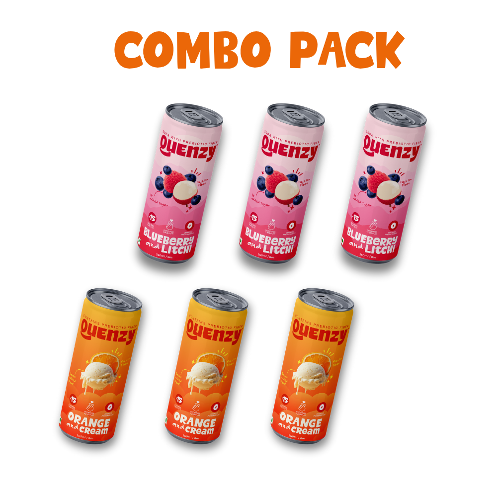 Combo Pack - Blueberry Litchi/Orange Cream
